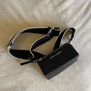 Marc Jacobs Black and White Crossbody Bag